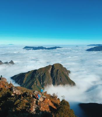 Trekking The Bach Moc Luong Tu mountain